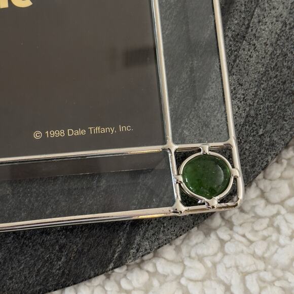 Lot Of 3 Vintage Dale Tiffany Picture Frames Stained Glass Mirrored Disney - Picture 6 of 10